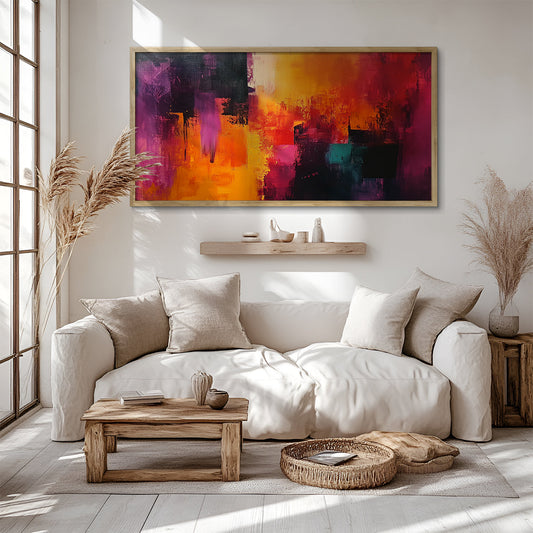 Modern Art in a Lifestyle Setting