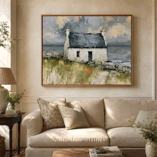 Canvas Art in a Lifestyle Setting