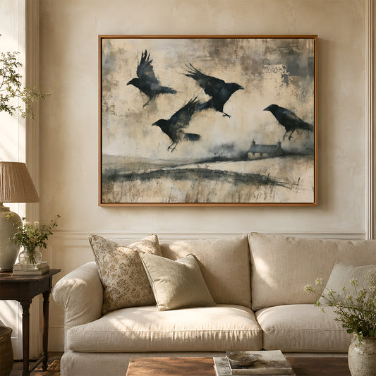 Canvas Art in a Lifestyle Setting