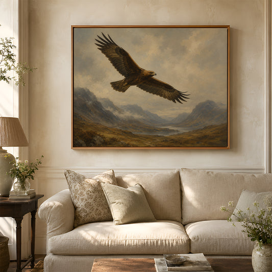 Canvas Art in a Lifestyle Setting