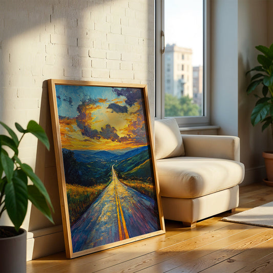 Limited Edition Artwork in a Lifestyle Setting