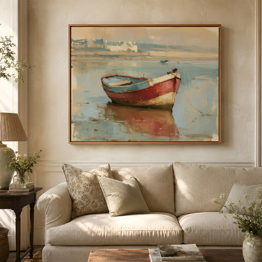 Canvas Art in a Lifestyle Setting