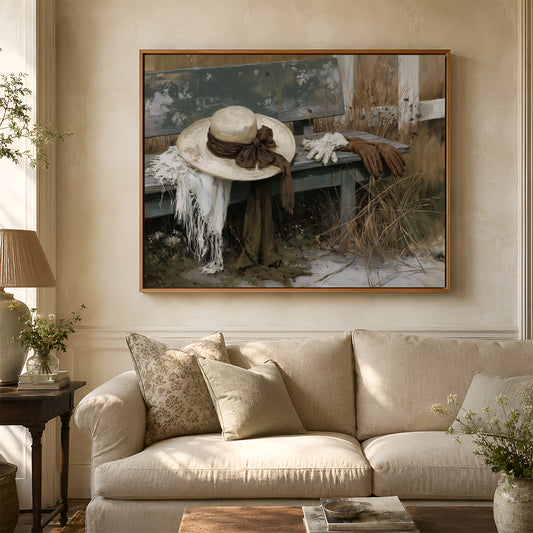 Canvas Art in a Lifestyle Setting
