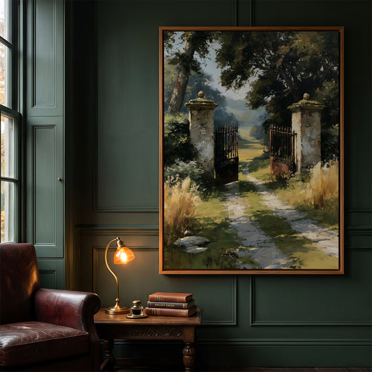 Canvas Art in a Lifestyle Setting
