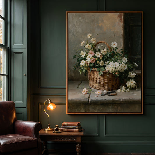 Canvas Art in a Lifestyle Setting