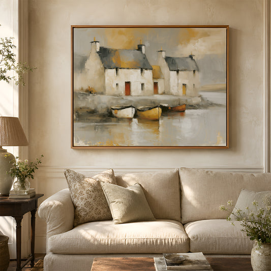 Canvas Art in a Lifestyle Setting