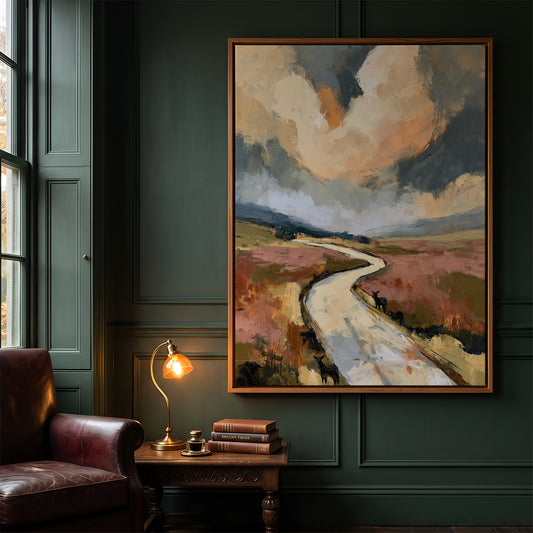 Canvas Art in a Lifestyle Setting