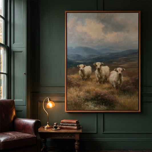 Canvas Art in a Lifestyle Setting