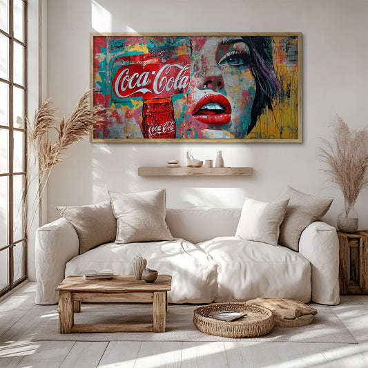 Modern Art in a Lifestyle Setting