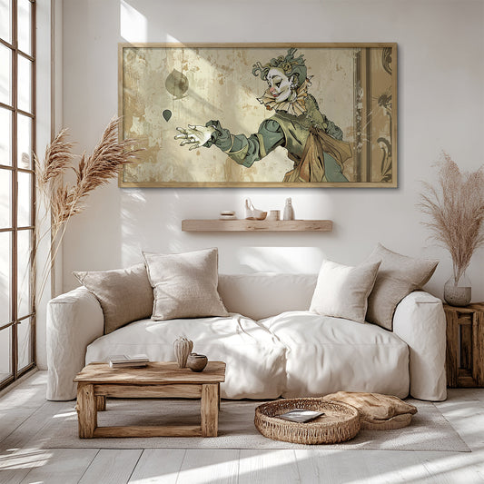 Modern Art in a Lifestyle Setting