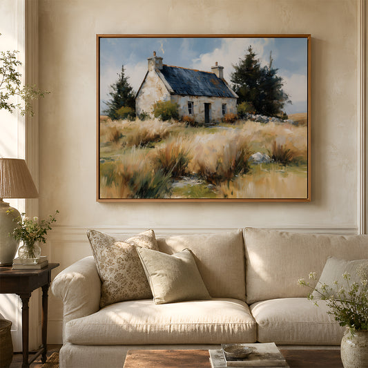 Canvas Art in a Lifestyle Setting
