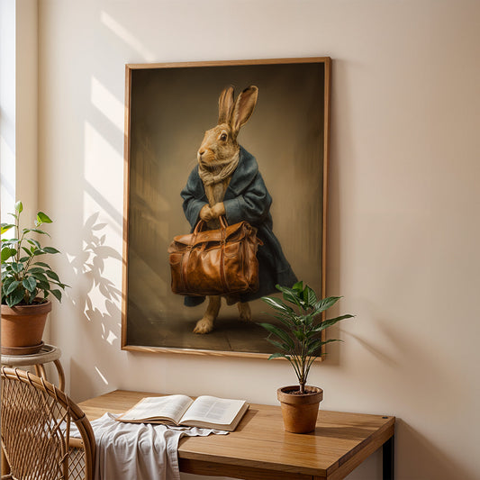 Canvas Art in a Lifestyle Setting