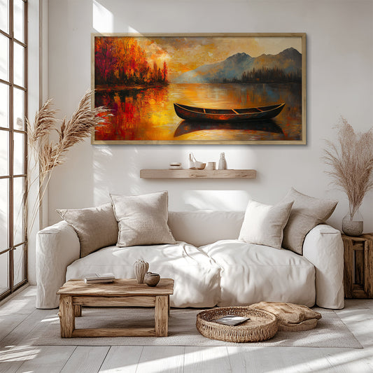 Modern Art in a Lifestyle Setting