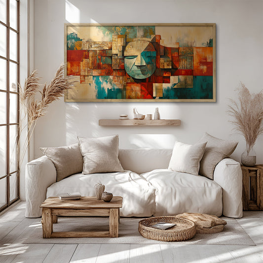 Modern Art in a Lifestyle Setting