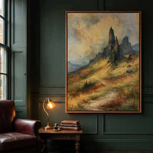 Canvas Art in a Lifestyle Setting