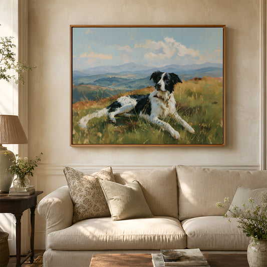 Canvas Art in a Lifestyle Setting