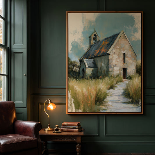 Canvas Art in a Lifestyle Setting
