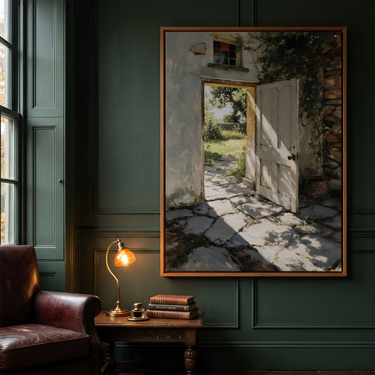 Canvas Art in a Lifestyle Setting