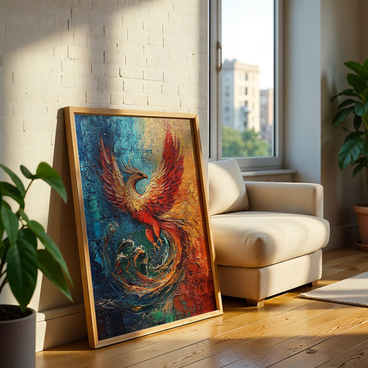 Indian Artwork in a Lifestyle Setting