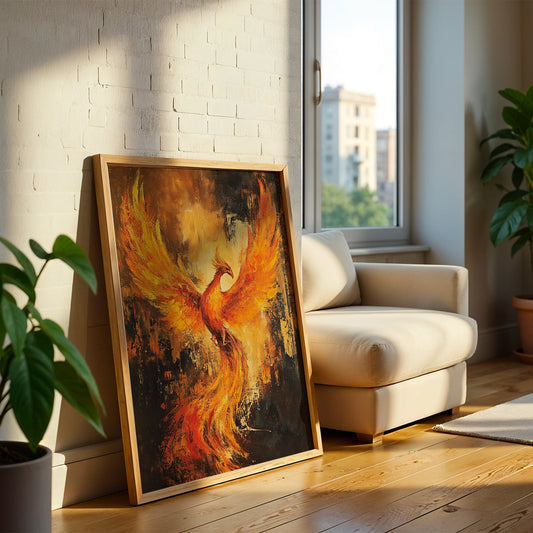 Indian Artwork in a Lifestyle Setting