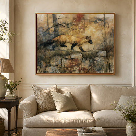Canvas Art in a Lifestyle Setting
