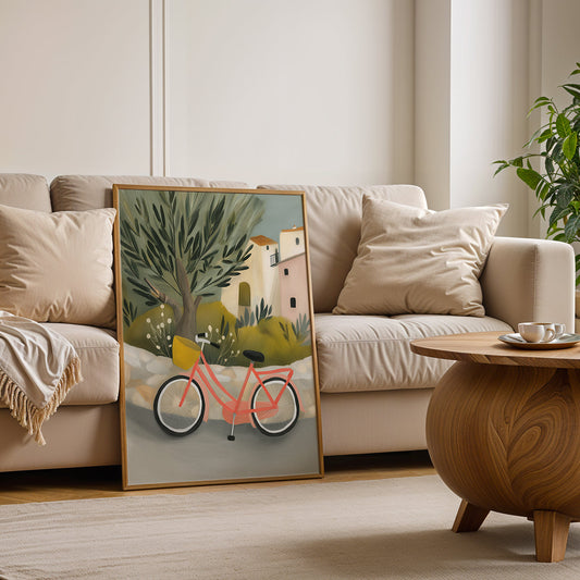 Canvas Art in a Lifestyle Setting
