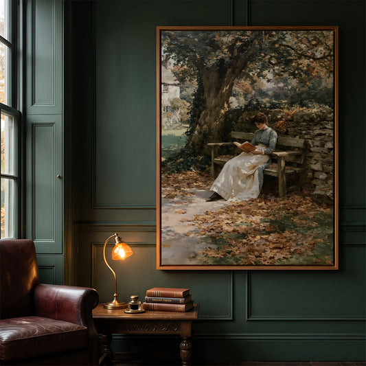 Canvas Art in a Lifestyle Setting