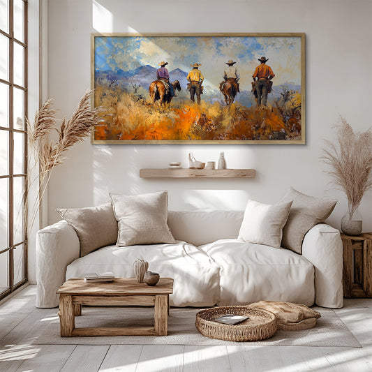 Modern Art in a Lifestyle Setting