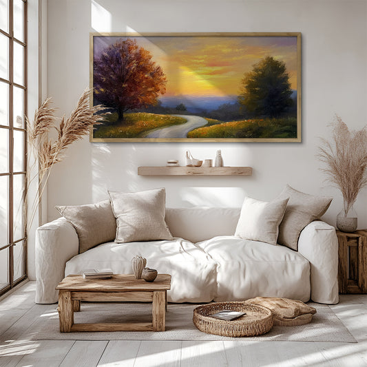 Modern Art in a Lifestyle Setting