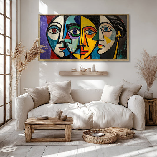 Modern Art in a Lifestyle Setting