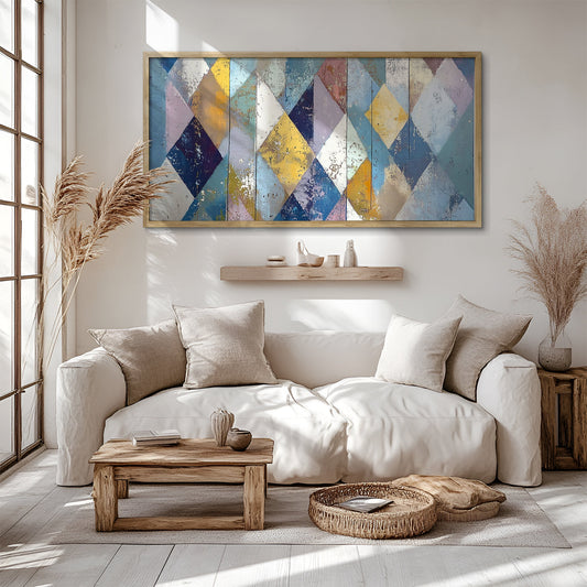 Modern Art in a Lifestyle Setting