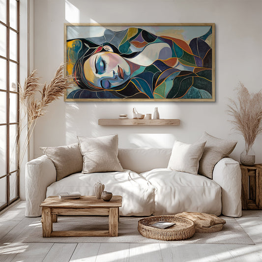 Modern Art in a Lifestyle Setting