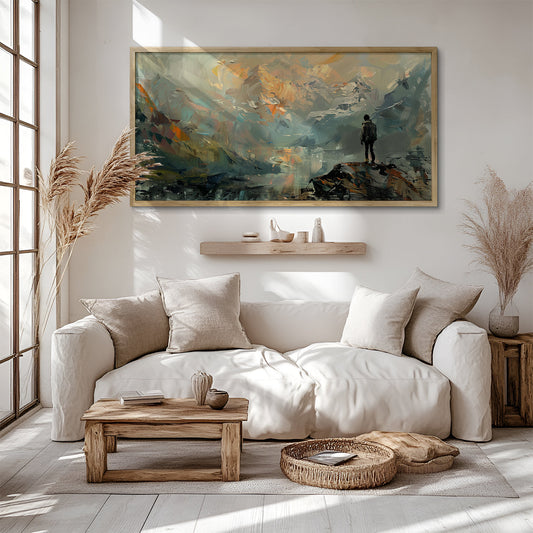 Modern Art in a Lifestyle Setting