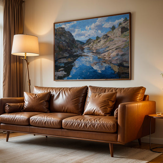 Vaastu Artwork in a Lifestyle Setting