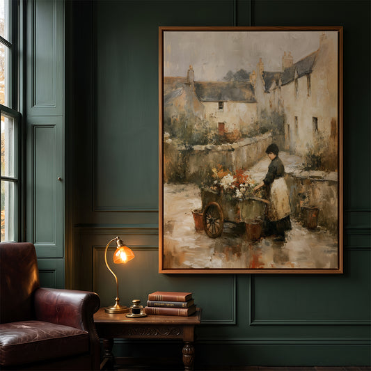 Canvas Art in a Lifestyle Setting