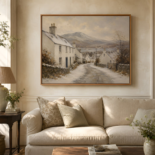 Canvas Art in a Lifestyle Setting