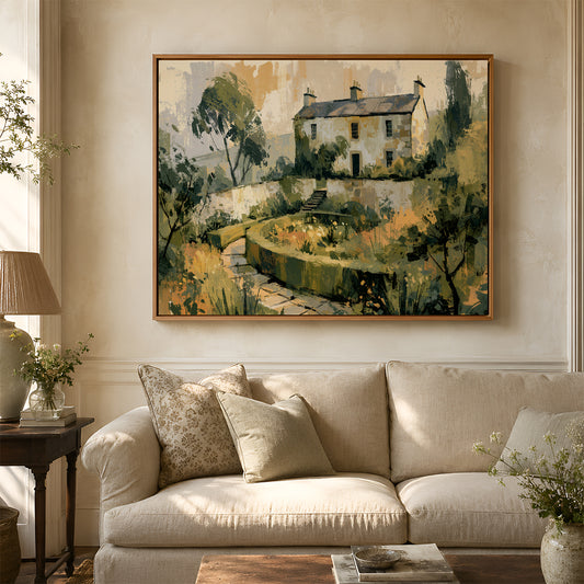 Canvas Art in a Lifestyle Setting