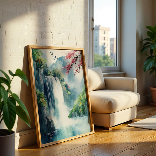 Indian Artwork in a Lifestyle Setting