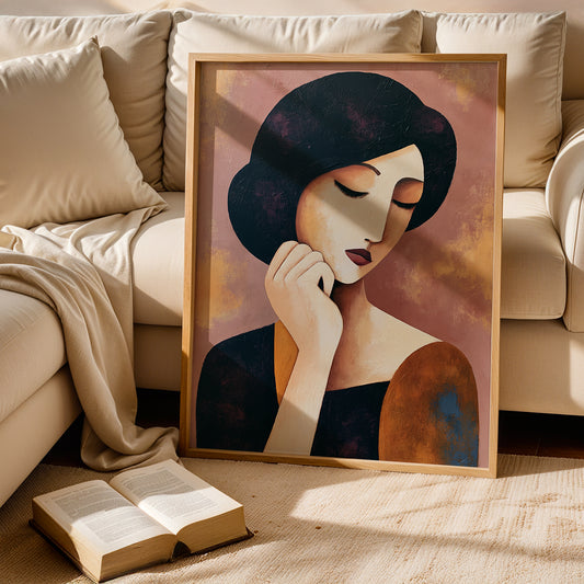 Canvas Art in a Lifestyle Setting
