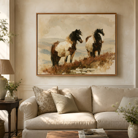 Canvas Art in a Lifestyle Setting