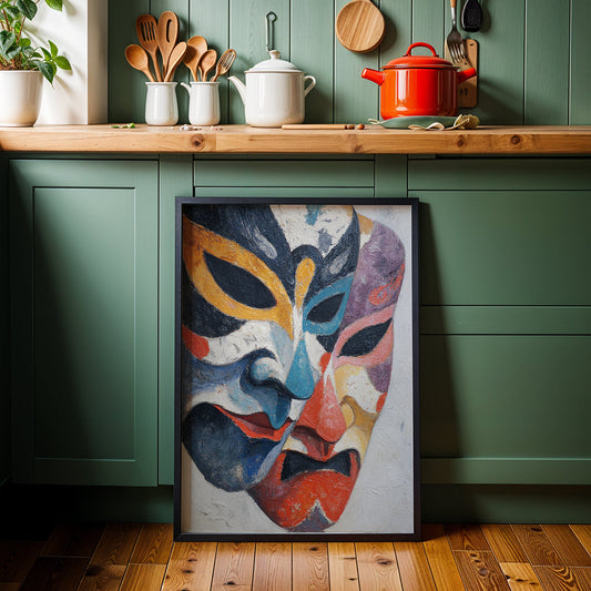 Japanese Artwork in a Lifestyle Setting