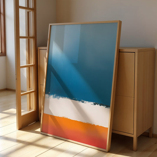 Abstract Painting for Home Tinted Horizon by NYC Abstract