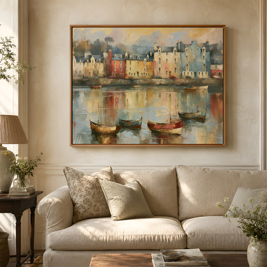 Canvas Art in a Lifestyle Setting