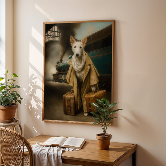 Canvas Art in a Lifestyle Setting