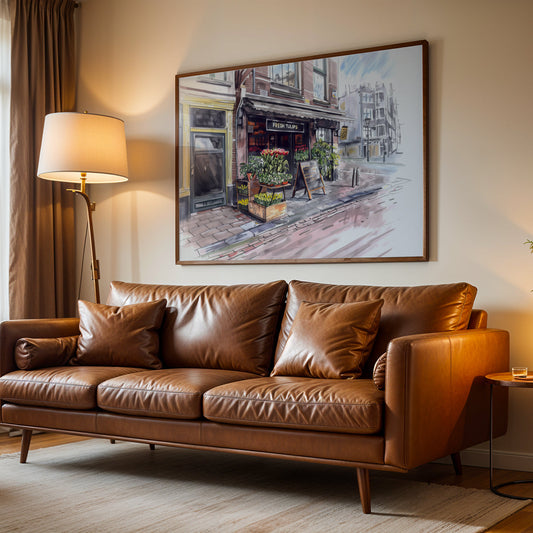 Limited Edition Artwork in a Lifestyle Setting