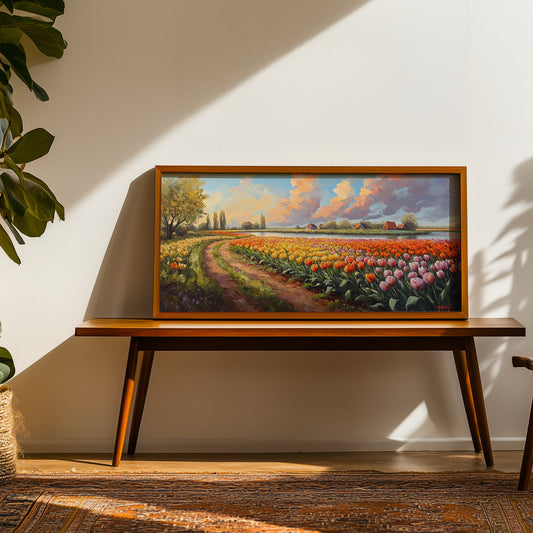 Indian Artwork in a Lifestyle Setting