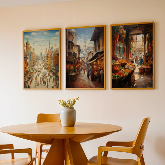 Gallery Wall Painting Set of Three