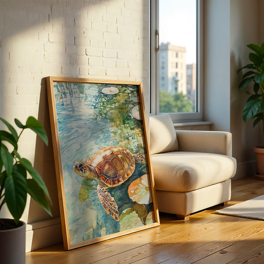 Indian Artwork in a Lifestyle Setting