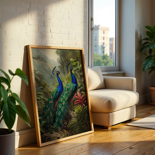 Indian Artwork in a Lifestyle Setting