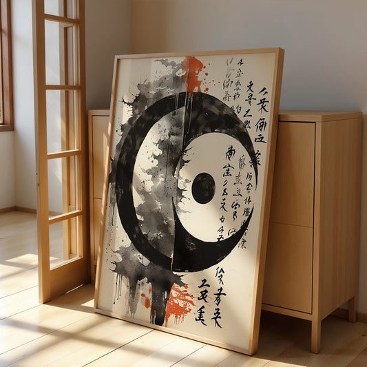 Abstract Artwork in a Lifestyle Setting